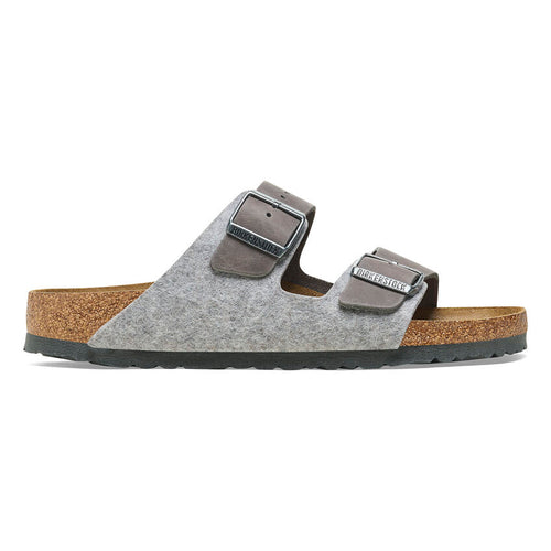 Women’s Birkenstock Arizona Wool – Light Grey/Iron