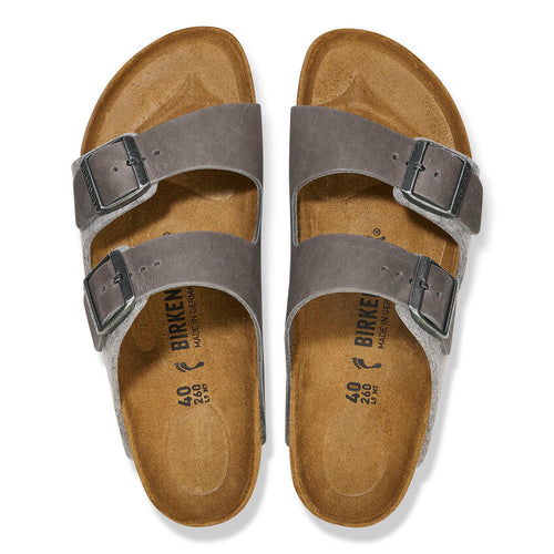 Women’s Birkenstock Arizona Wool – Light Grey/Iron