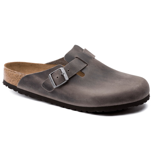 Birkenstock Boston Soft Footbed – Iron