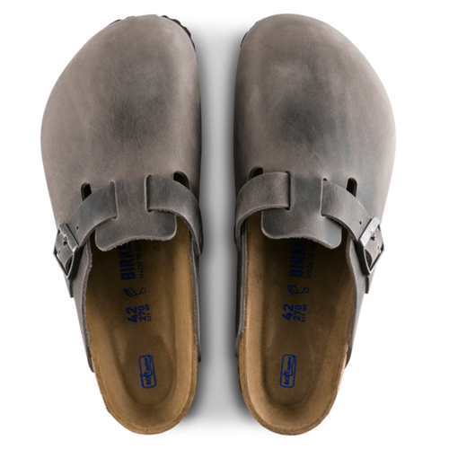 Birkenstock Boston Soft Footbed – Iron