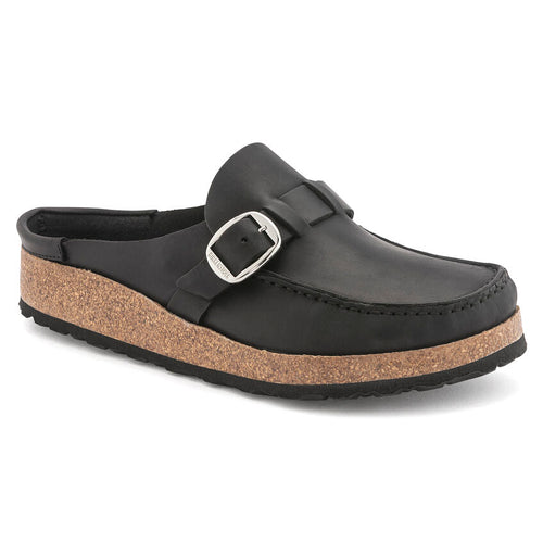 Women’s Birkenstock Buckley – Black Oiled Leather