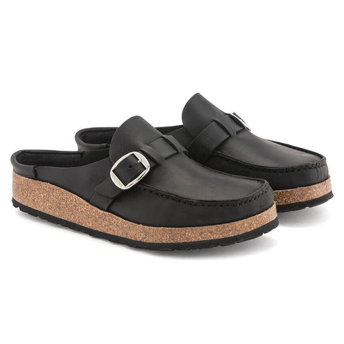 Women’s Birkenstock Buckley – Black Oiled Leather
