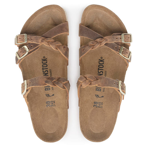 Women’s Birkenstock Franca Braid – Cognac