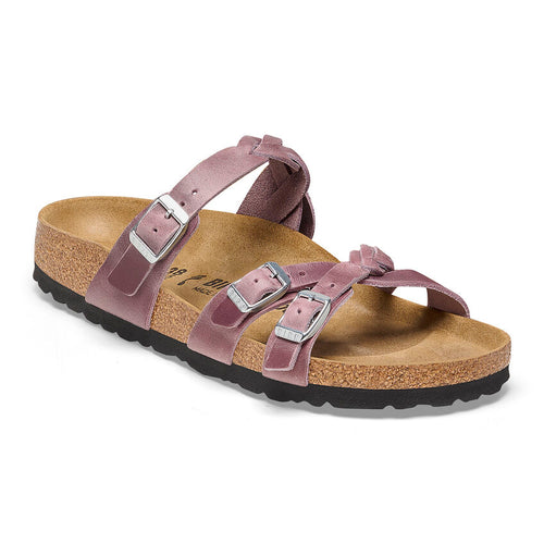 Women’s Birkenstock Franca Braid – Lavender Oiled Leather