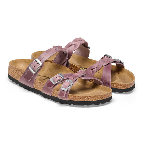 Women’s Birkenstock Franca Braid – Lavender Oiled Leather