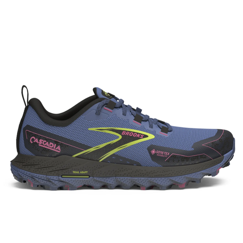 Women’s Brooks Cascadia 18 GTX – Grey Blue/Black/Pink
