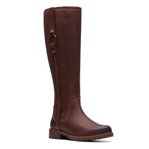 Women's Clarks Aspra Hi Boot - British Tan