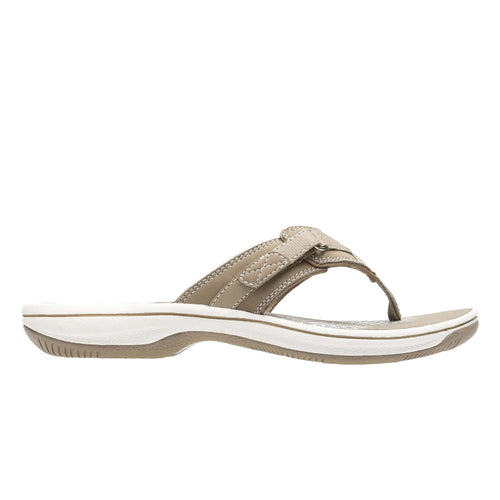 Women's Clarks Breeze Sea - Taupe Synthetic