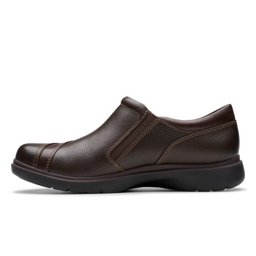 Women’s Clarks Certina Pure – Dark Brown Leather