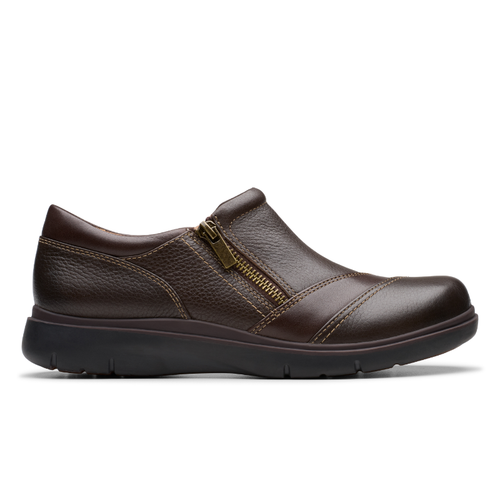 Women’s Clarks Certina Pure – Dark Brown Leather