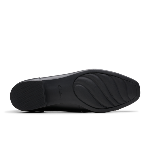 Women's Clarks Krystine May - Black Leather