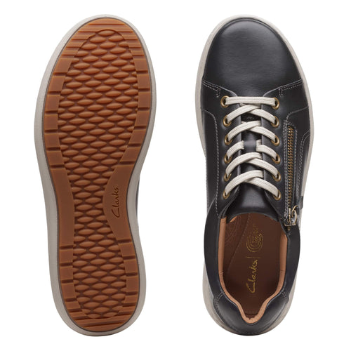Women's Clarks Nalle Lace - Black Leather