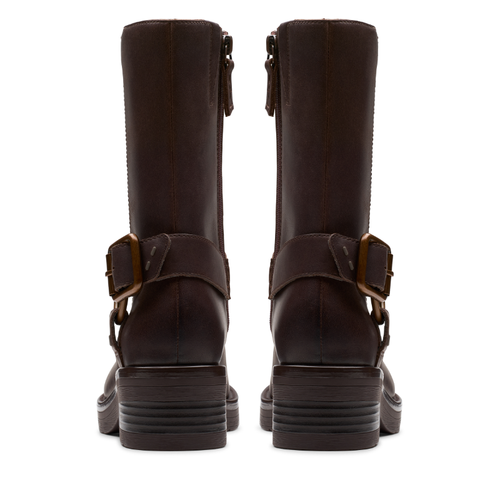 Women’s Clarks Rebelle Up – Walnut Leather