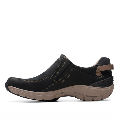 Women's Clarks Wave PlateauAP Waterproof - Black Nubuck