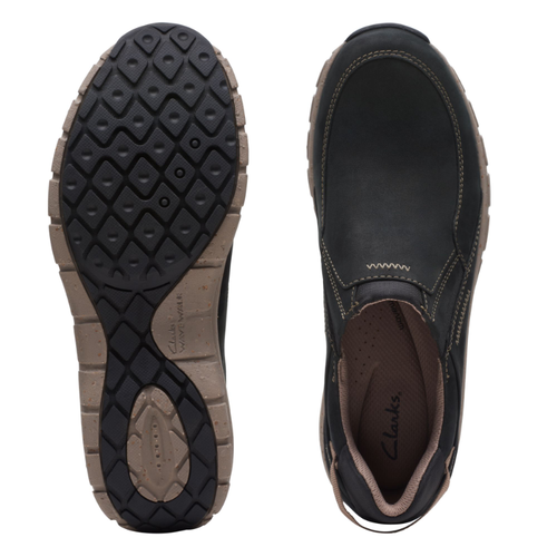 Women's Clarks Wave PlateauAP Waterproof - Black Nubuck