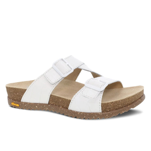 Women’s Dansko Dayna Sandal – White Croco