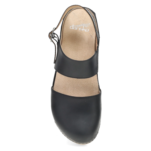 Women’s Dansko Lucia – Black Oiled Pull Up