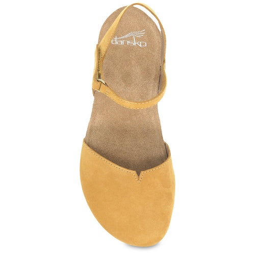 Women's Dansko Rowan - Mustard Milled Nubuck