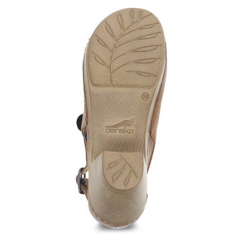 Women’s Dansko Heeled Sassy – Tan Milled Burnished