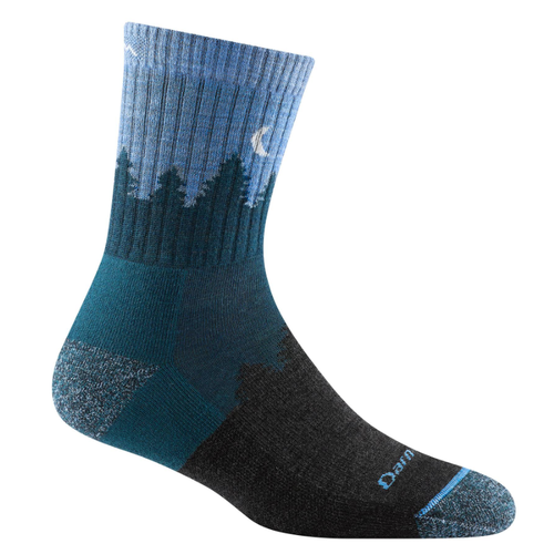 Women’s Darn Tough Treeline Micro Midweight Hiking Crew Socks – Blue
