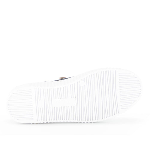 Women's Gabor 43.330 Double Zipper Sneaker - Weiss/Marine