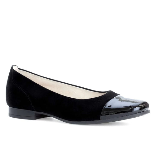 Women's Gabor Marbella Ballet Flat - Schwarz