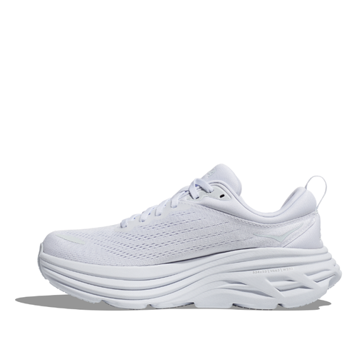 Women’s HOKA Bondi 8 – White/White (WWH)