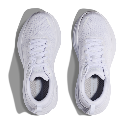 Women’s HOKA Bondi 8 – White/White (WWH)