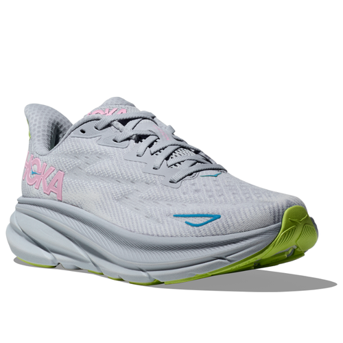 Women’s HOKA Clifton 9 – Gull/Sea Ice (GLLS)