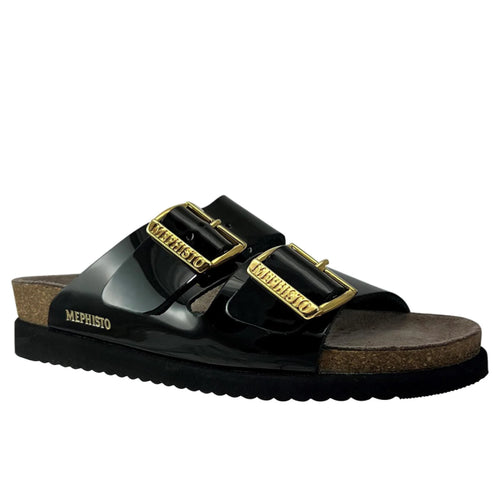 Women's Mephisto Hester - Black Vernis