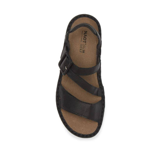 Women's Naot Castelo - Soft Black Leather