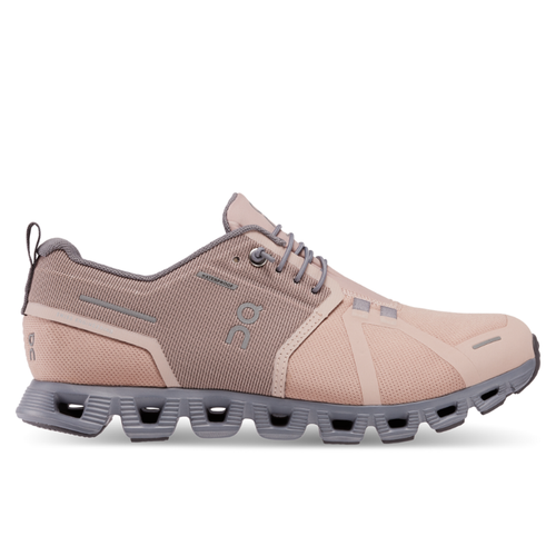 Women’s On Cloud 5 Waterproof – Rose/Fossil