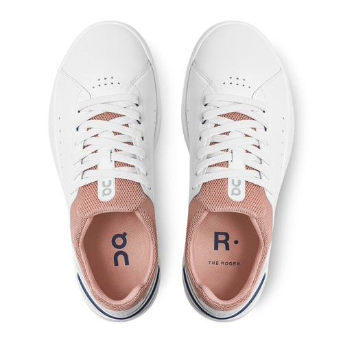 Women’s On The Roger Advantage – White/Dustrose