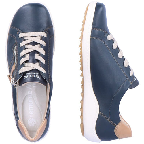 Women's Remonte Liv 32 - Pazifik/Bisquit