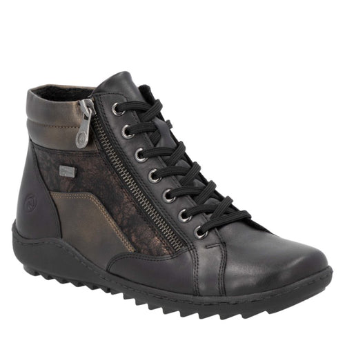 Women's Remonte Liv 58 - Schwarz/Schwarz Antique