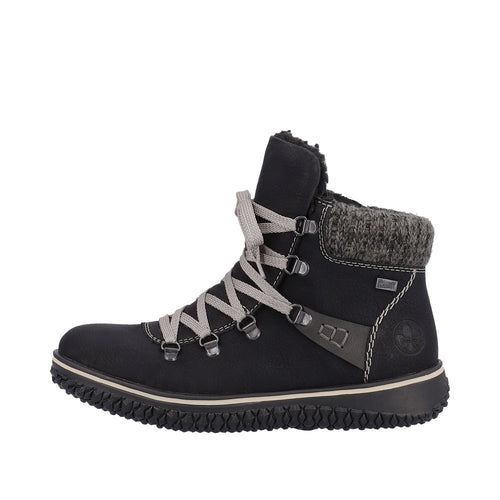Women's Rieker Cordula 38 - Schwarz/Antharazit