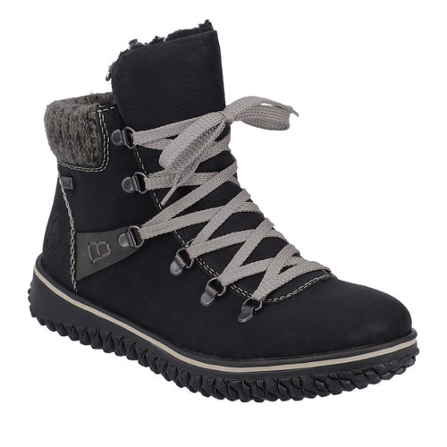 Women's Rieker Cordula 38 - Schwarz/Antharazit