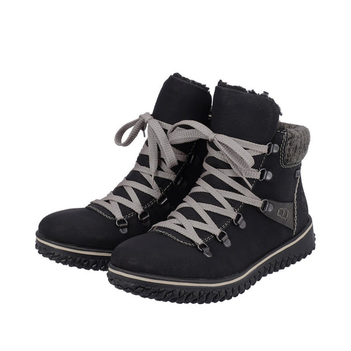 Women's Rieker Cordula 38 - Schwarz/Antharazit