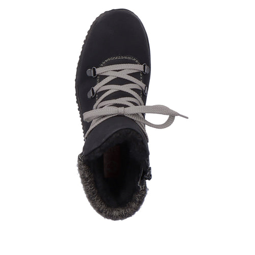 Women's Rieker Cordula 38 - Schwarz/Antharazit