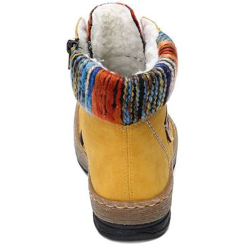 Women's Rieker Felicitas 43 - Honig/Nuss/Orange-Multi