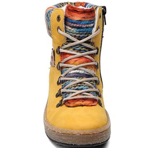 Women's Rieker Felicitas 43 - Honig/Nuss/Orange-Multi