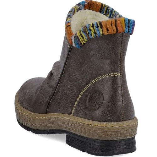 Women's Rieker Felicitas 55 - Basalt/Orange/Multi