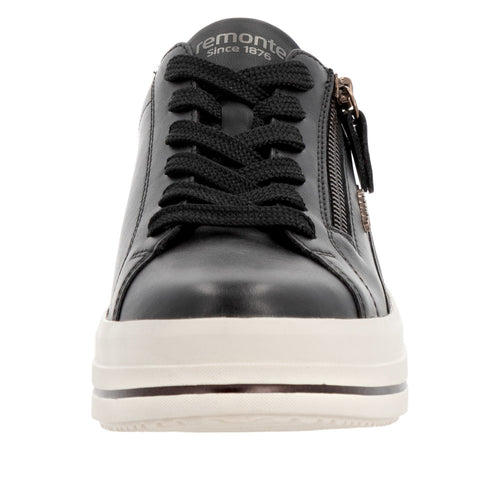 Women's Remonte Julika 01 - Schwarz/Schwarz Antique