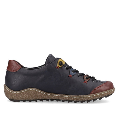 Women's Remonte Liv 61 - Wine/Ozean/Brandy/Royal/Honig