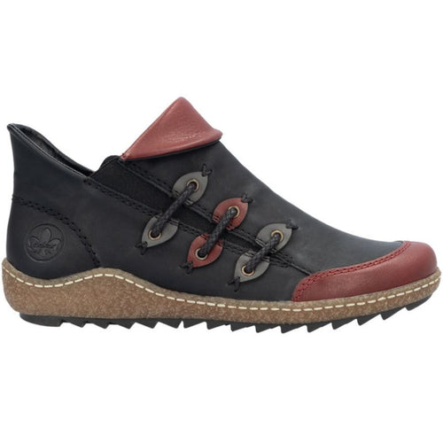 Women's Remonte Liv 82 - Wine/Schwarz/Smoke