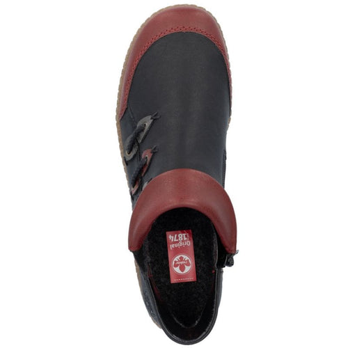 Women's Remonte Liv 82 - Wine/Schwarz/Smoke