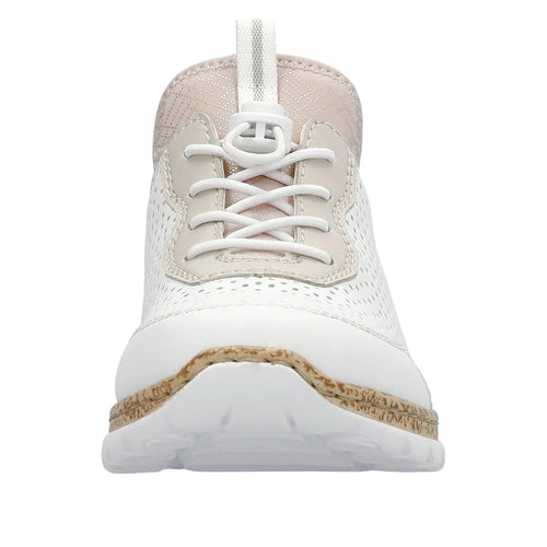Women's Rieker Nikita 86 - Weiss/Perle/Rose