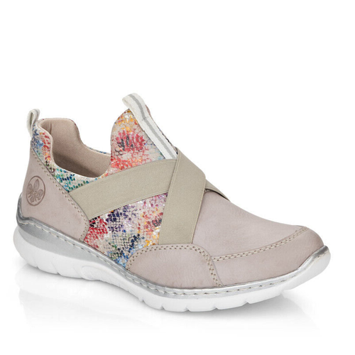 Women's Rieker Nikita 53 - Ice/Multi-Grey