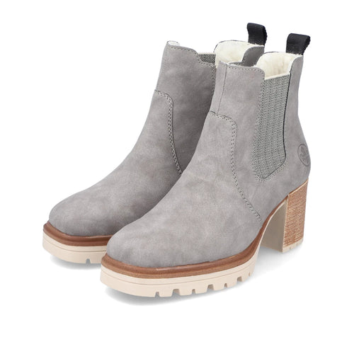 Women's Rieker Sandra 71 - Grey/Leinen