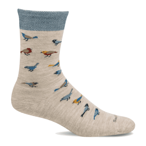 Women' Sockwell Audubon Crew Socks - Barley